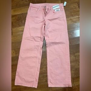 Arizona Jean Company Soft Pink Straight Leg Jeans